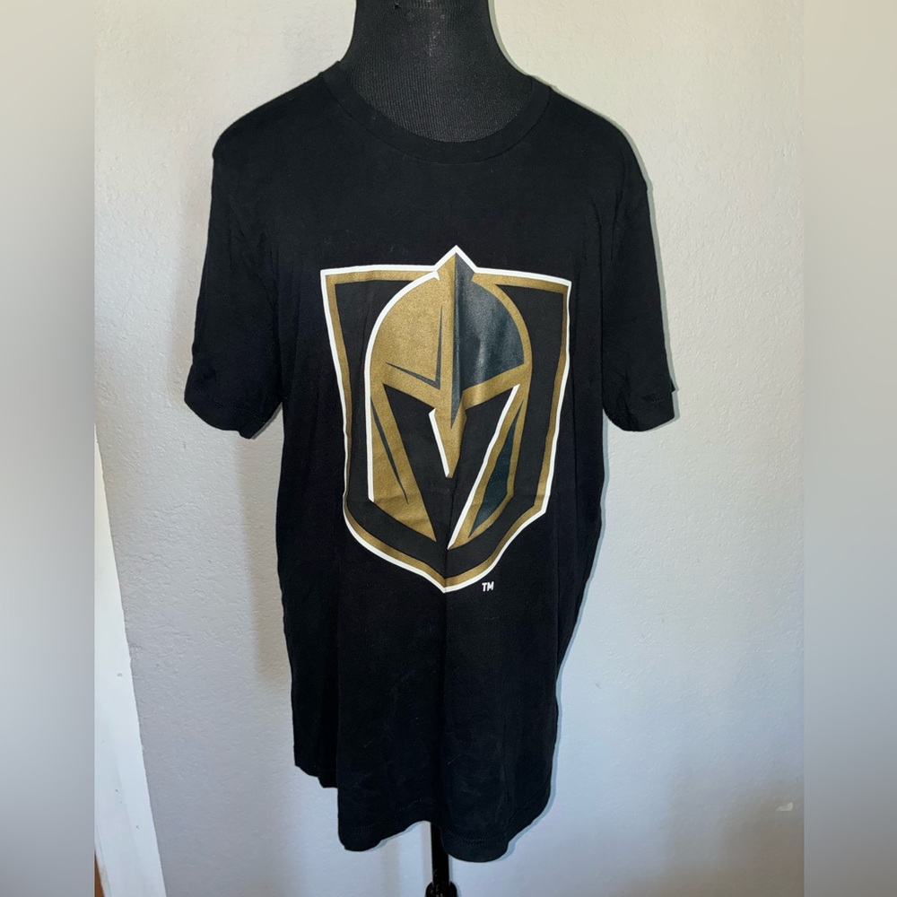 LAS VEGAS KNIGHTS T SHIRT SIZE LARGE JACK DANIELS LOGO LEFT SLEEVE PROMO SHIRT